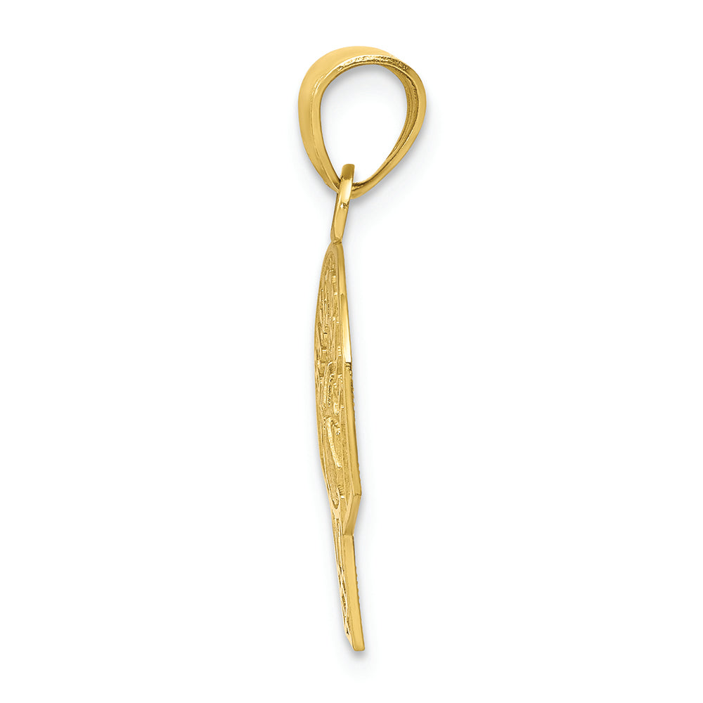 FJC Finejewelers 10k Yellow Gold Basketball Charm