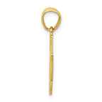 FJC Finejewelers 10k Yellow Gold Dove Charm