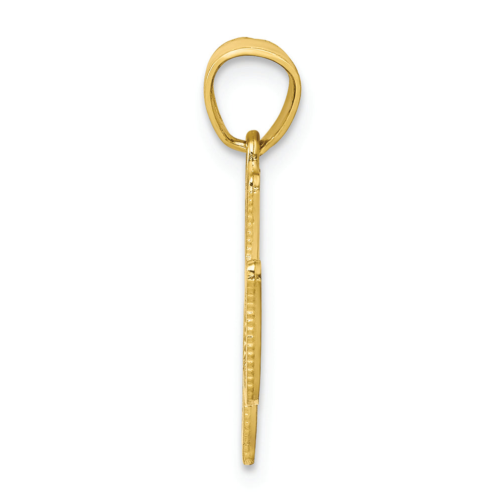 FJC Finejewelers 10k Yellow Gold Dove Charm