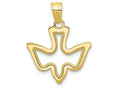 FJC Finejewelers 10k Yellow Gold Dove Charm