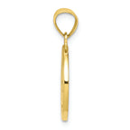 FJC Finejewelers 10k Yellow Gold Nativity Charm