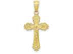 FJC Finejewelers 10k Yellow Gold Crucifix Charm