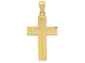 FJC Finejewelers 10k Yellow Gold Cross Charm
