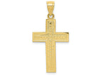 FJC Finejewelers 10k Yellow Gold Cross Charm
