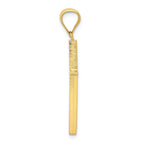 FJC Finejewelers 10k Yellow Gold Cross Charm