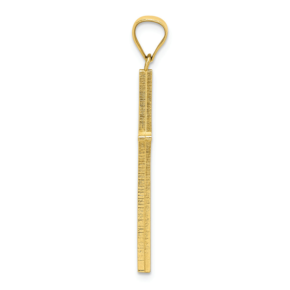 FJC Finejewelers 10k Yellow Gold Cross Charm