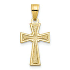 FJC Finejewelers 10k Yellow Gold Cross Charm