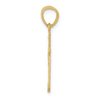 FJC Finejewelers 10k Yellow Gold Cross Charm