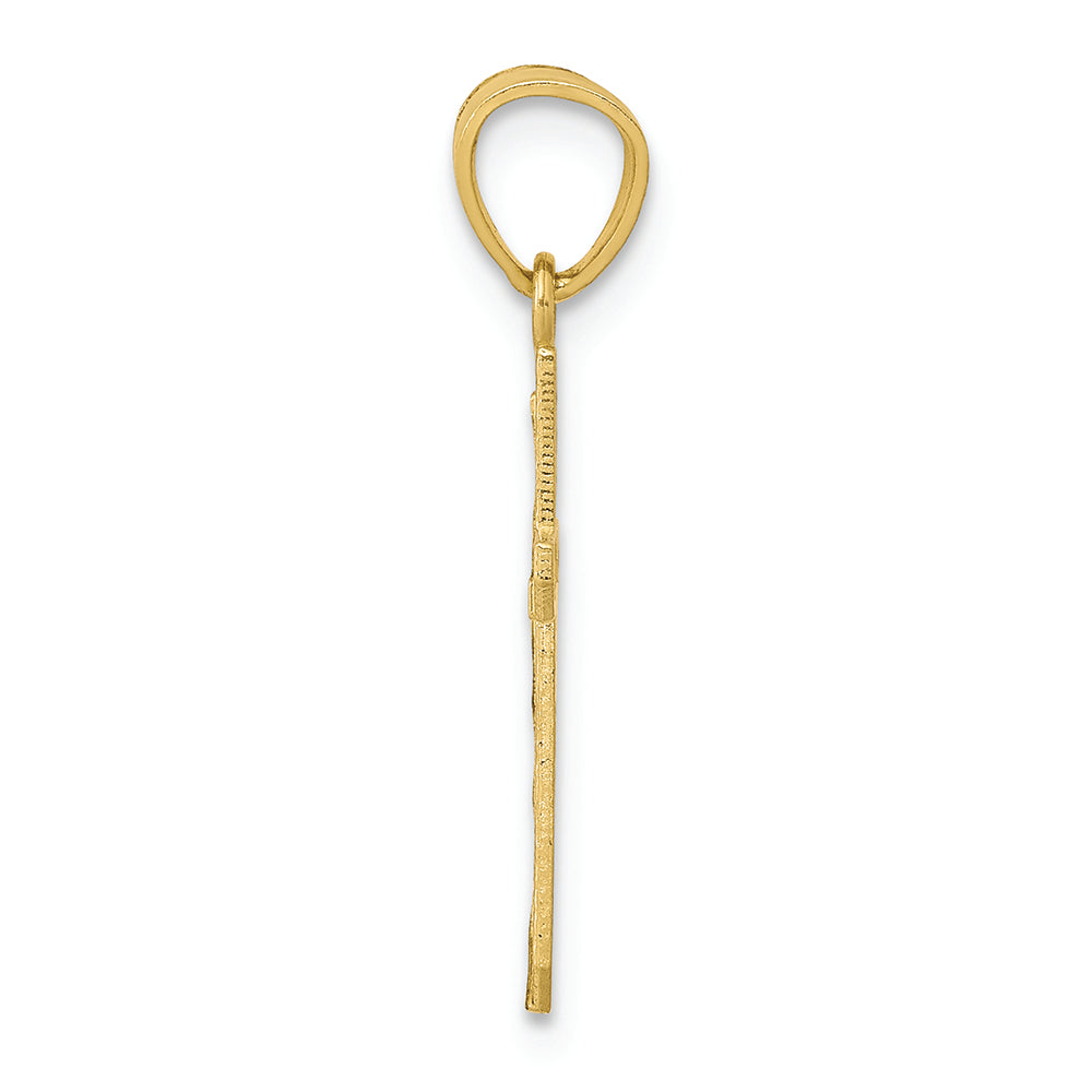 FJC Finejewelers 10k Yellow Gold Cross Charm