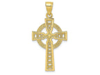 FJC Finejewelers 10k Yellow Gold Iona Cross Charm