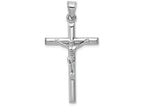 FJC Finejewelers 10k White Gold Crucifix Charm