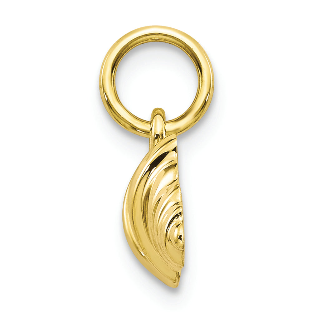 FJC Finejewelers 10k Yellow Gold Solid Barbell Charm