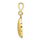 FJC Finejewelers 10k Yellow Gold Football Charm