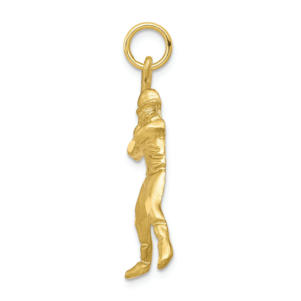 FJC Finejewelers 10k Yellow Gold Baseball Charm