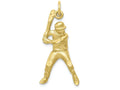 FJC Finejewelers 10k Yellow Gold Baseball Charm