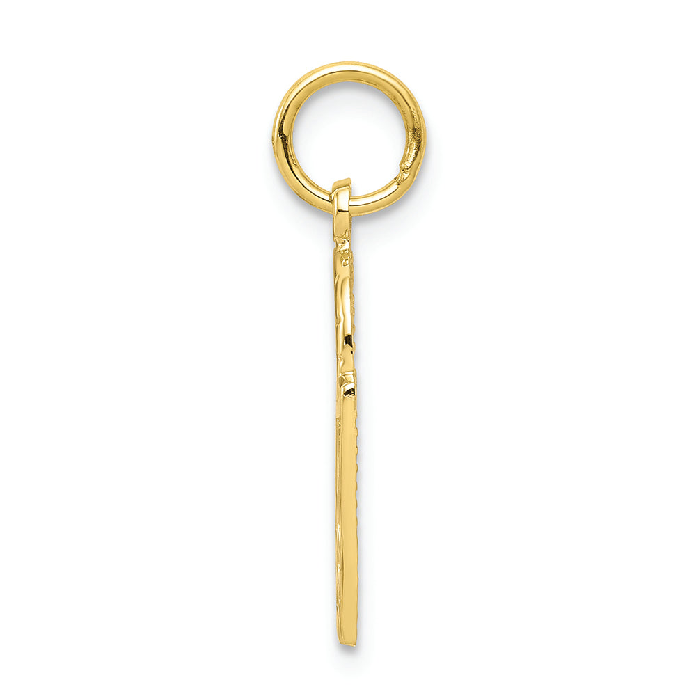 FJC Finejewelers 10k Yellow Gold Basketball Charm