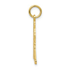FJC Finejewelers 10k Yellow Gold Hockey Charm