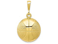 FJC Finejewelers 10k Yellow Gold Basketball Charm