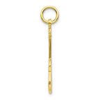 FJC Finejewelers 10k Yellow Gold Guitar Charm