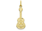 FJC Finejewelers 10k Yellow Gold Guitar Charm