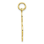 FJC Finejewelers 10k Yellow Gold Treble Clef Charm