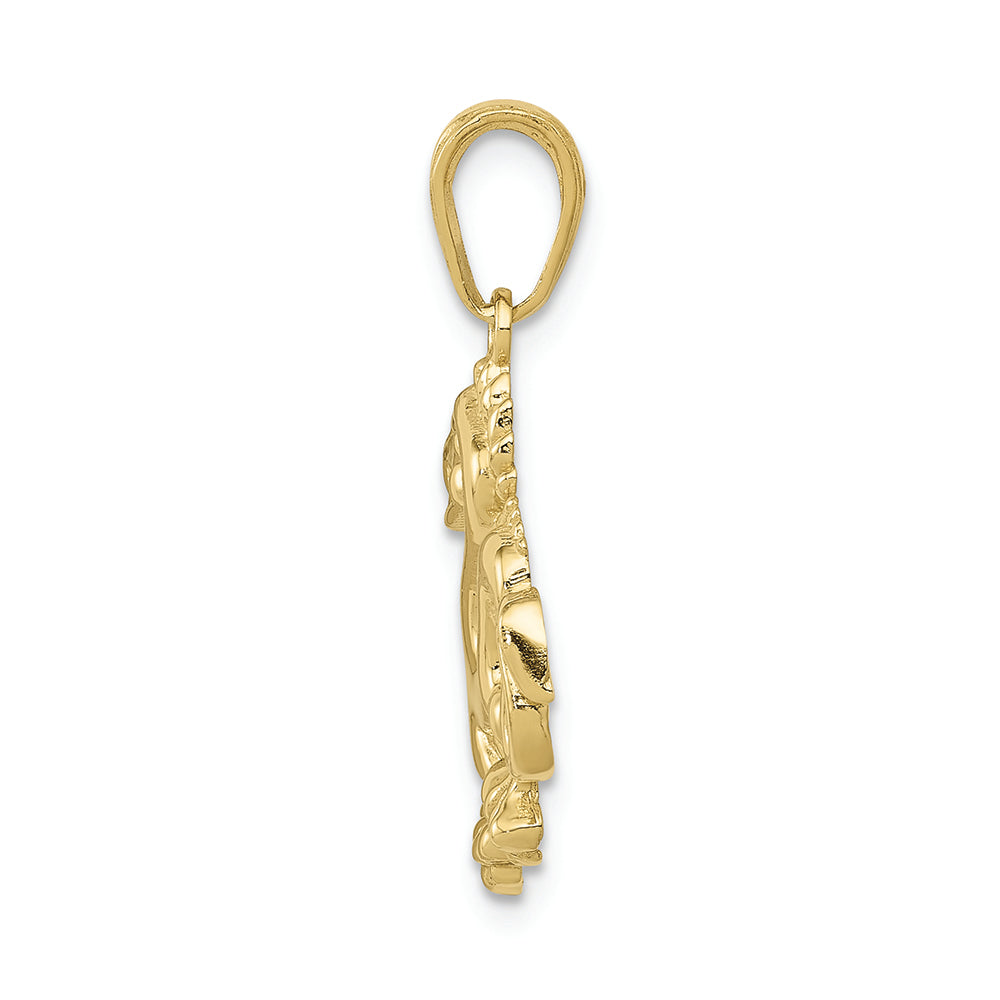 FJC Finejewelers 10k Yellow Gold Small Dragon Charm