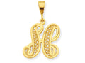FJC Finejewelers 10k Initial H Charm
