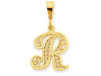 FJC Finejewelers 10k Initial R Charm