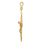 FJC Finejewelers 10k Yellow Gold Crucifix Charm