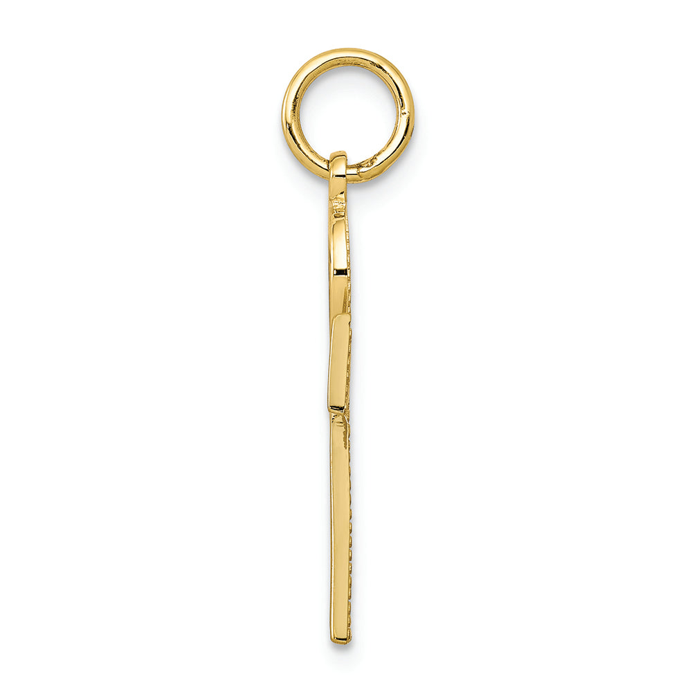 FJC Finejewelers 10k Yellow Gold Cross Charm