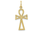 FJC Finejewelers 10k Yellow Gold Cross Charm