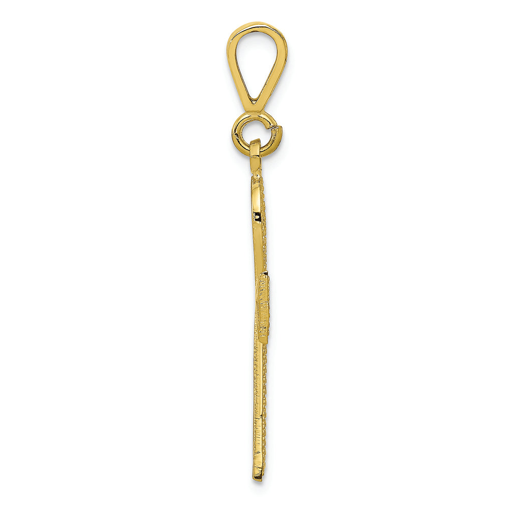 FJC Finejewelers 10k Yellow Gold Cross Charm