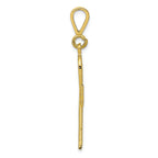 FJC Finejewelers 10k Yellow Gold Cross Charm