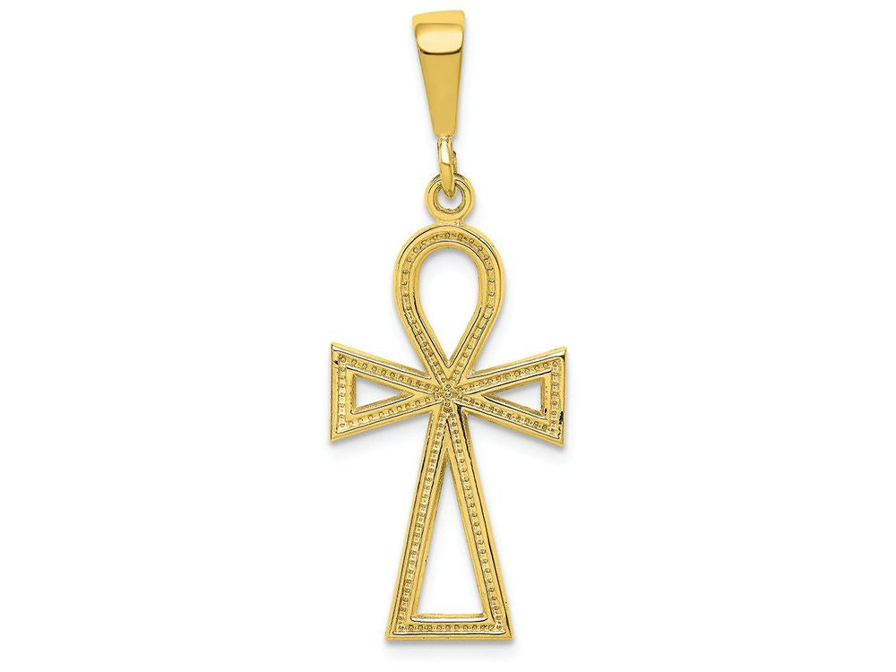 FJC Finejewelers 10k Yellow Gold Cross Charm