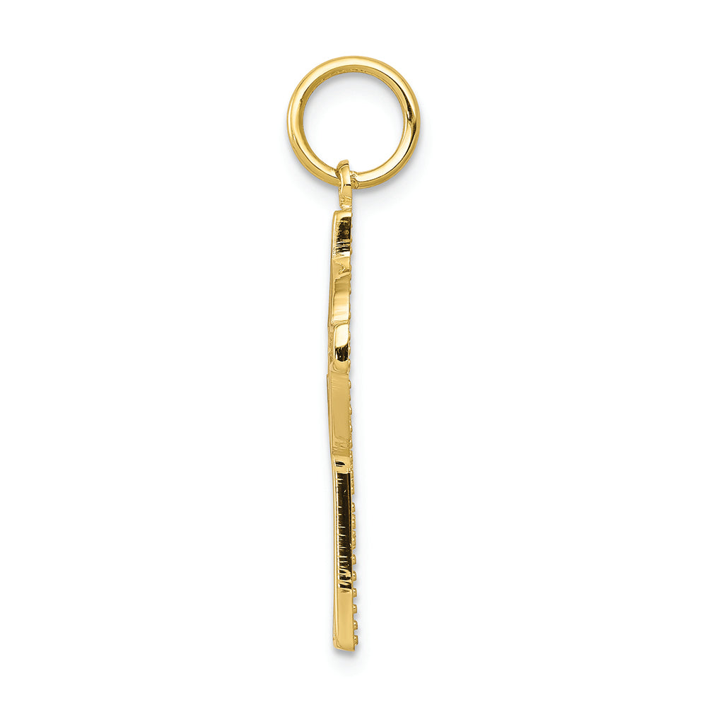 FJC Finejewelers 10k Yellow Gold Cross Charm