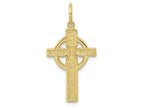 FJC Finejewelers 10k Yellow Gold Cross Charm