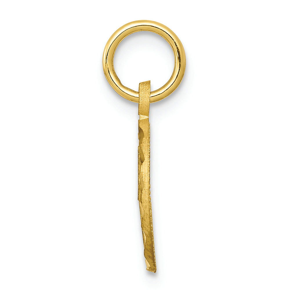 FJC Finejewelers 10k Yellow Gold Cross In Frame Charm