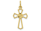 FJC Finejewelers 10k Yellow Gold Cross Charm