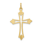 FJC Finejewelers 10k Yellow Gold Cross Charm
