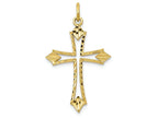 FJC Finejewelers 10k Yellow Gold Cross Charm