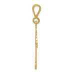 FJC Finejewelers 10k Yellow Gold Cross Charm