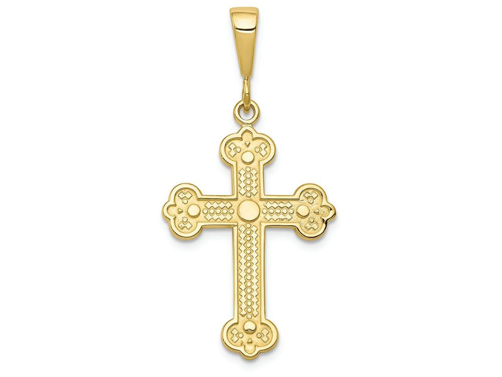 FJC Finejewelers 10k Yellow Gold Cross Charm