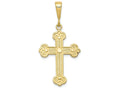 FJC Finejewelers 10k Yellow Gold Cross Charm