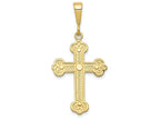 FJC Finejewelers 10k Yellow Gold Cross Charm