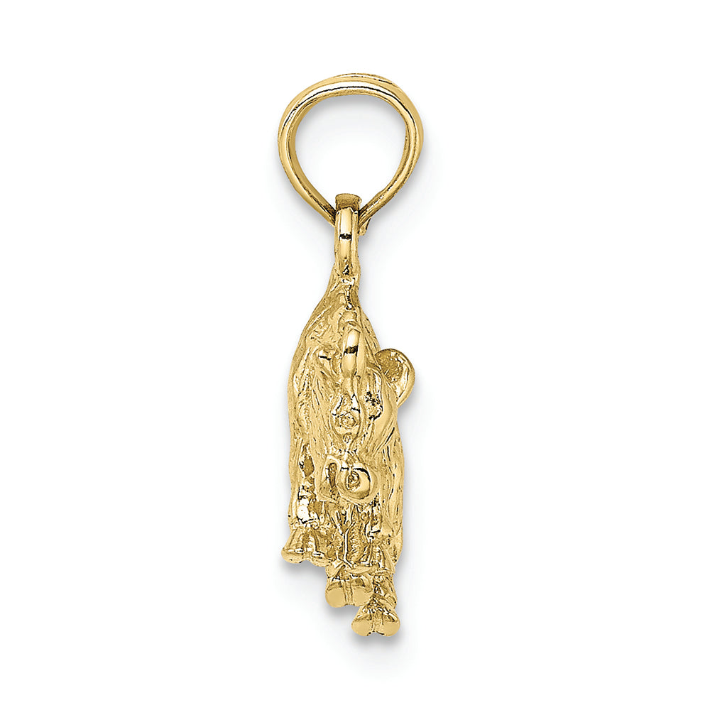 FJC Finejewelers 10k Yellow Gold 3d Taurus Zodiac Charm