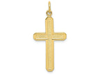 FJC Finejewelers 10k Yellow Gold Cross Charm