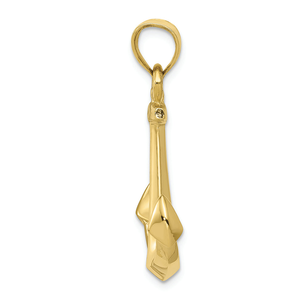 FJC Finejewelers 10k Yellow Gold 3d Anchor Charm