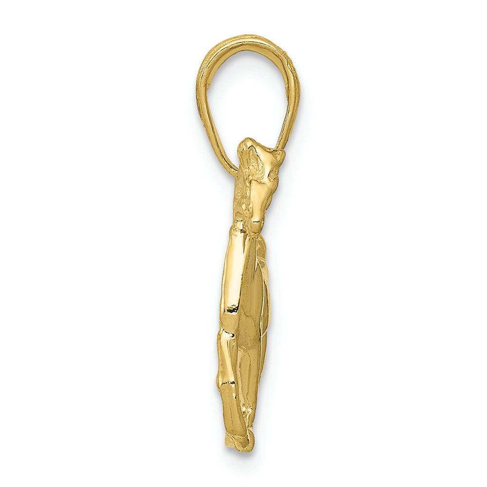 FJC Finejewelers 10k Yellow Gold Standing Horse Charm