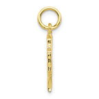FJC Finejewelers 10k Yellow Gold Solid Bust Of Nefertiti Charm