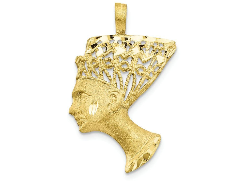 FJC Finejewelers 10k Yellow Gold Egyptian Head Charm